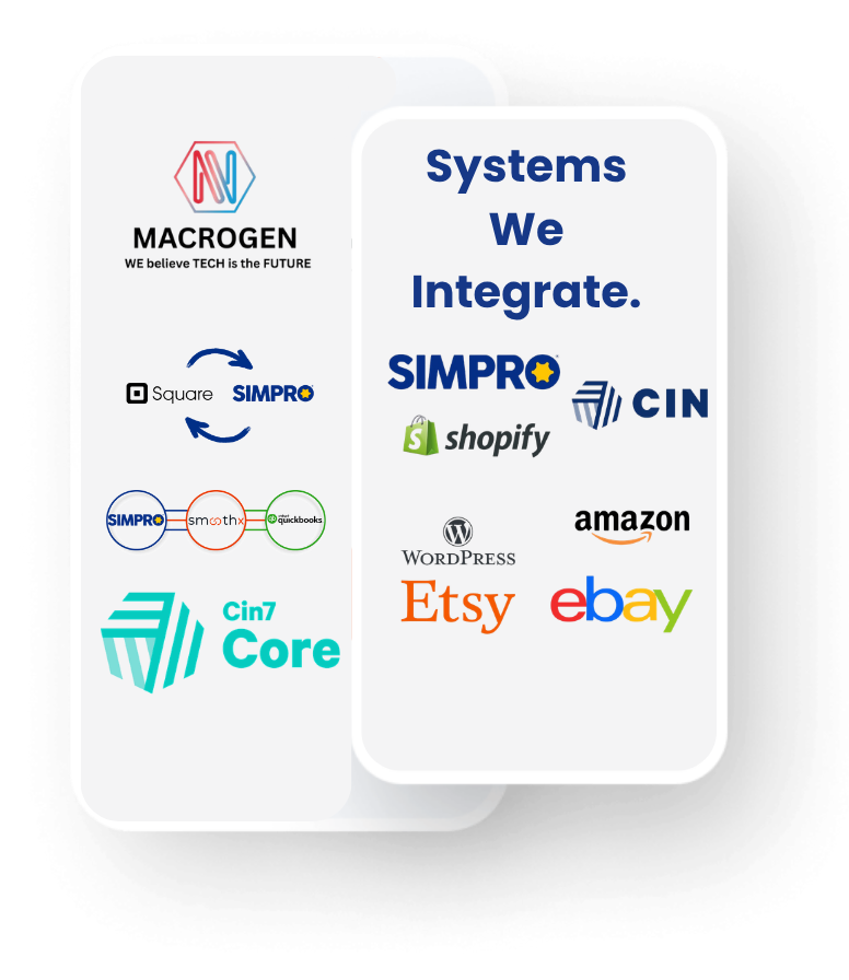 systems we integrate. (2)