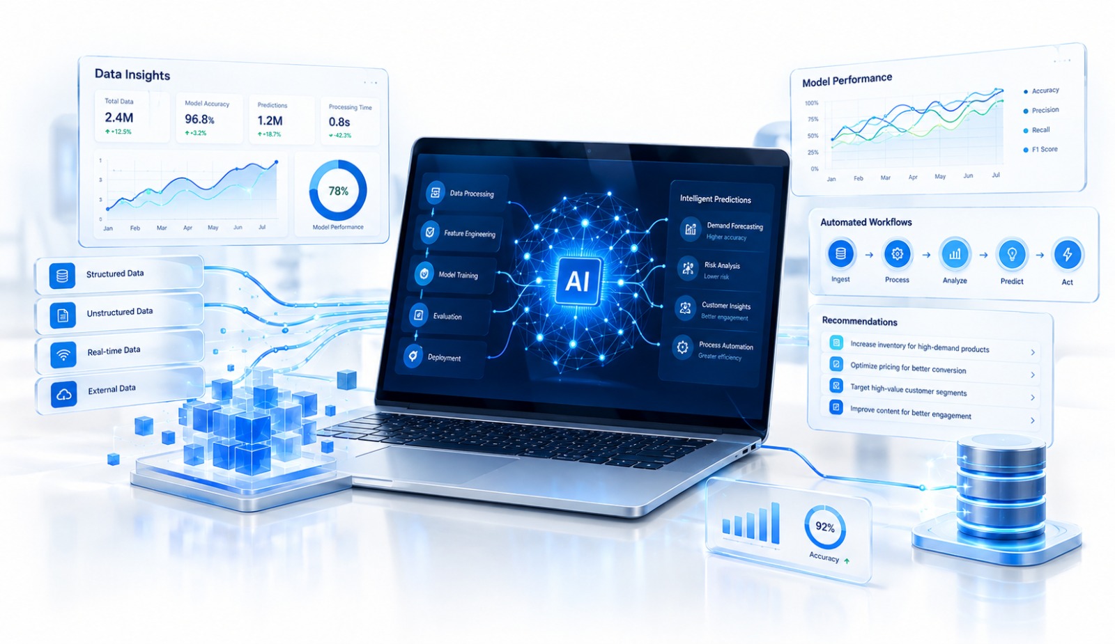AI and machine learning integration services by MACROGEN