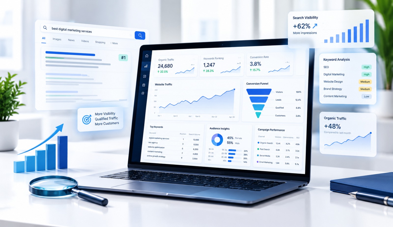 SEO and digital marketing services by MACROGEN