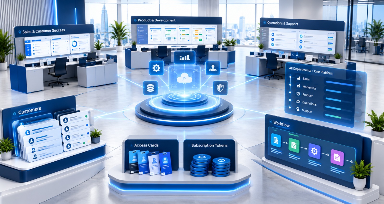 Custom SaaS development solutions for scalable business applications