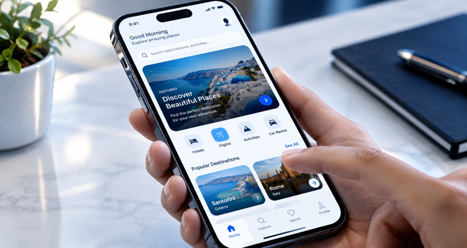 Custom mobile app development for modern iOS and Android applications