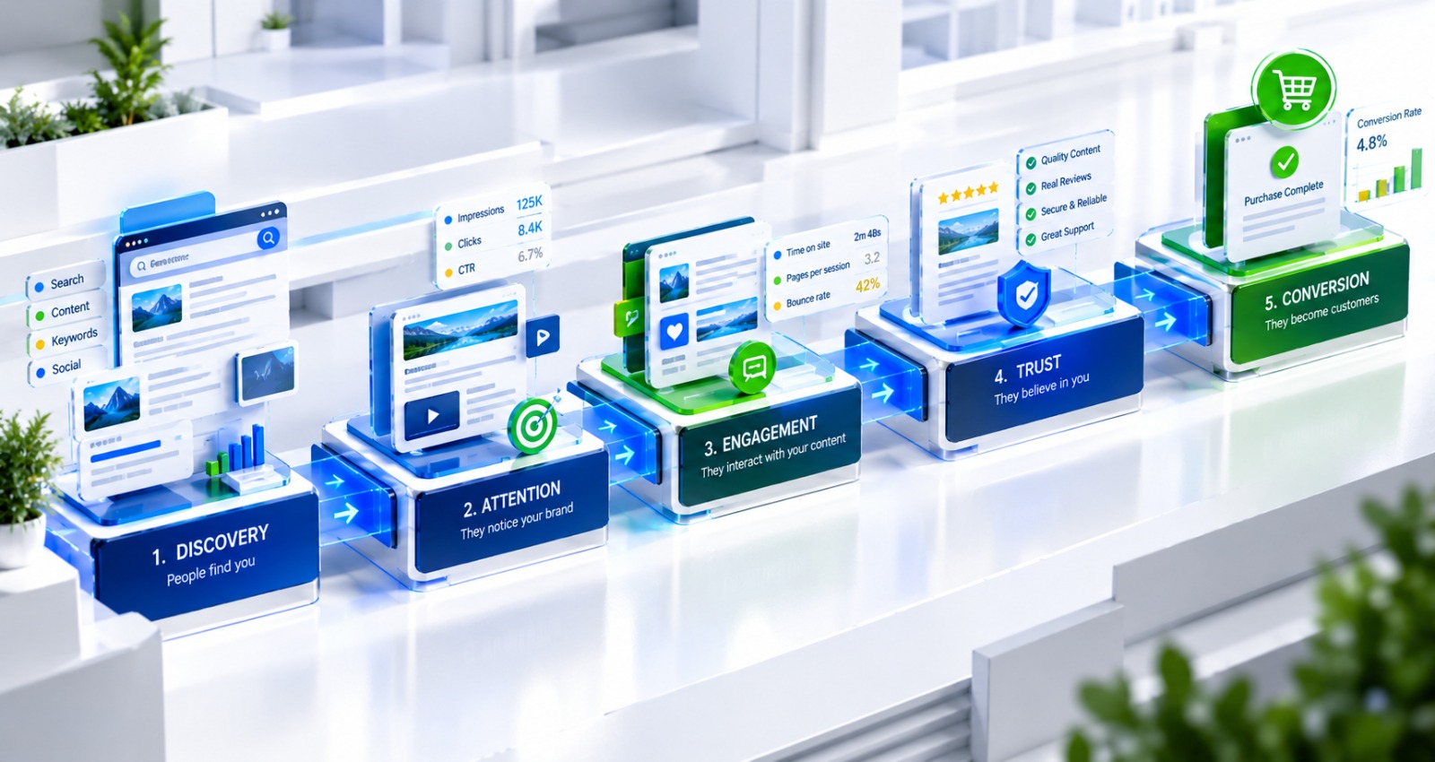 Search engine optimisation and digital marketing strategies for business growth